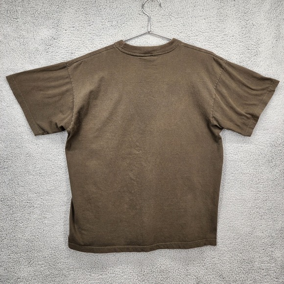 Vintage Amsterdam Holland Graphic T Shirt Mens‎ XL Olive Green Tourist Tee - Picture 4 of 13